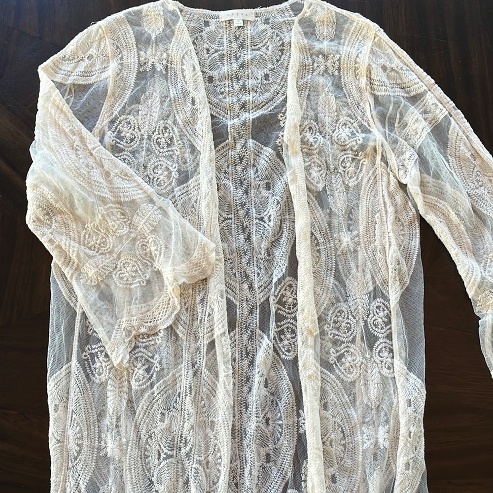 Boho lace cover